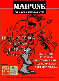 Afiche del recital