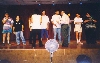 Recibiendo Diplomas